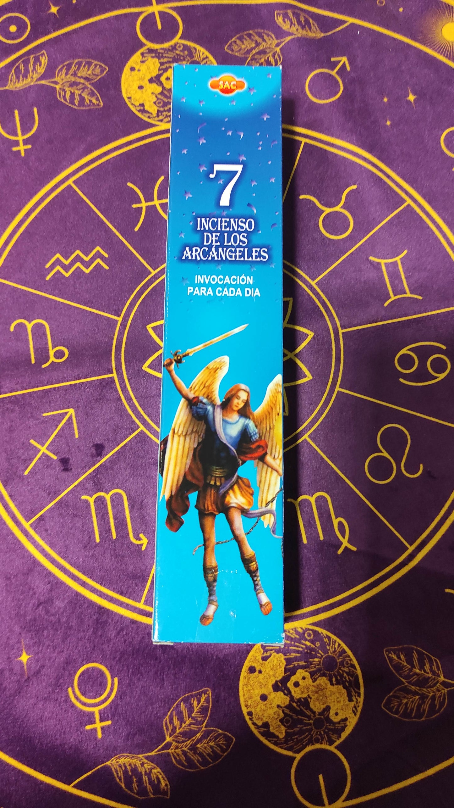 Encens des 7 Archanges : Purification bénédiction Protection - 35 bâtonnets