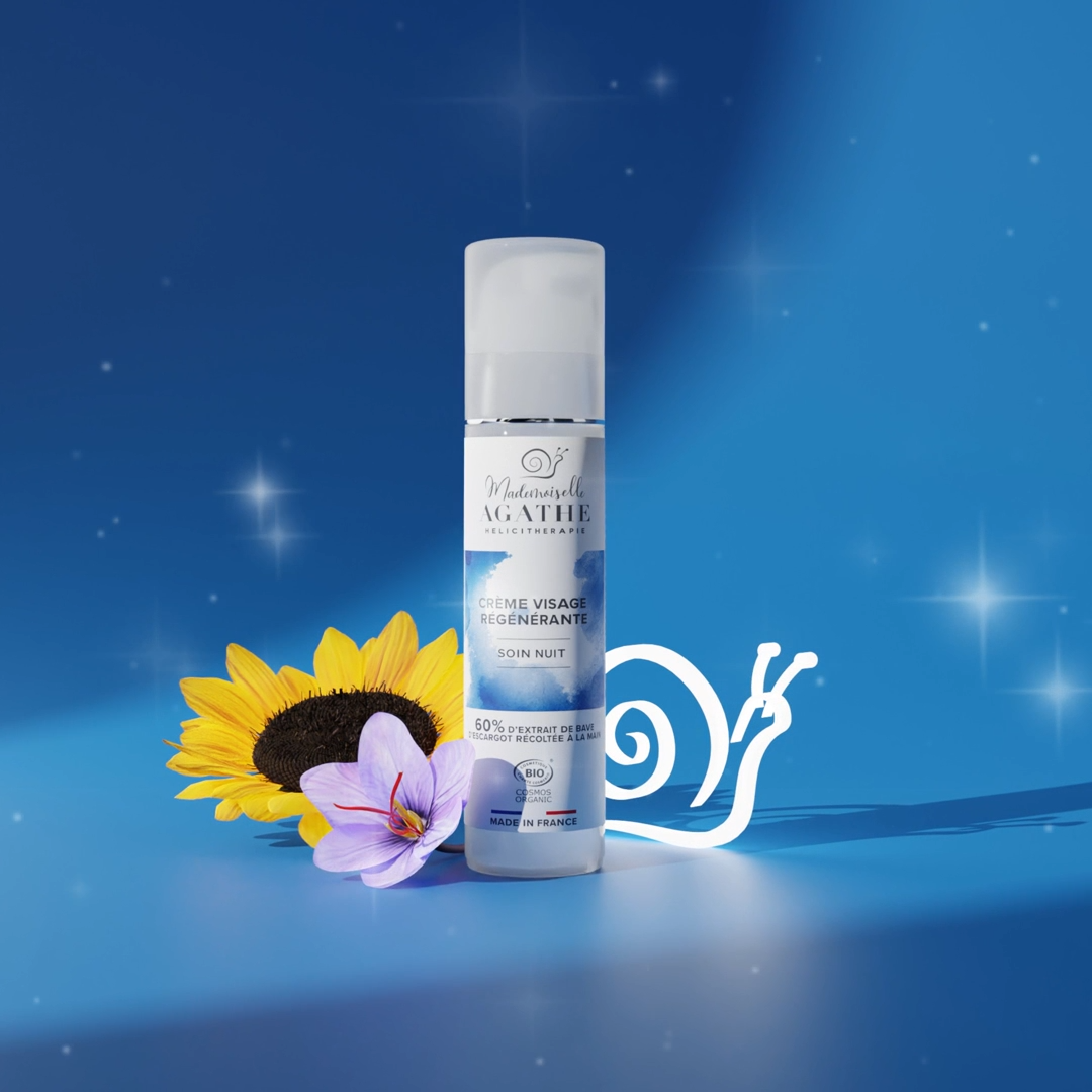 Creme nuit certifiée bio - hydratante & régénérante