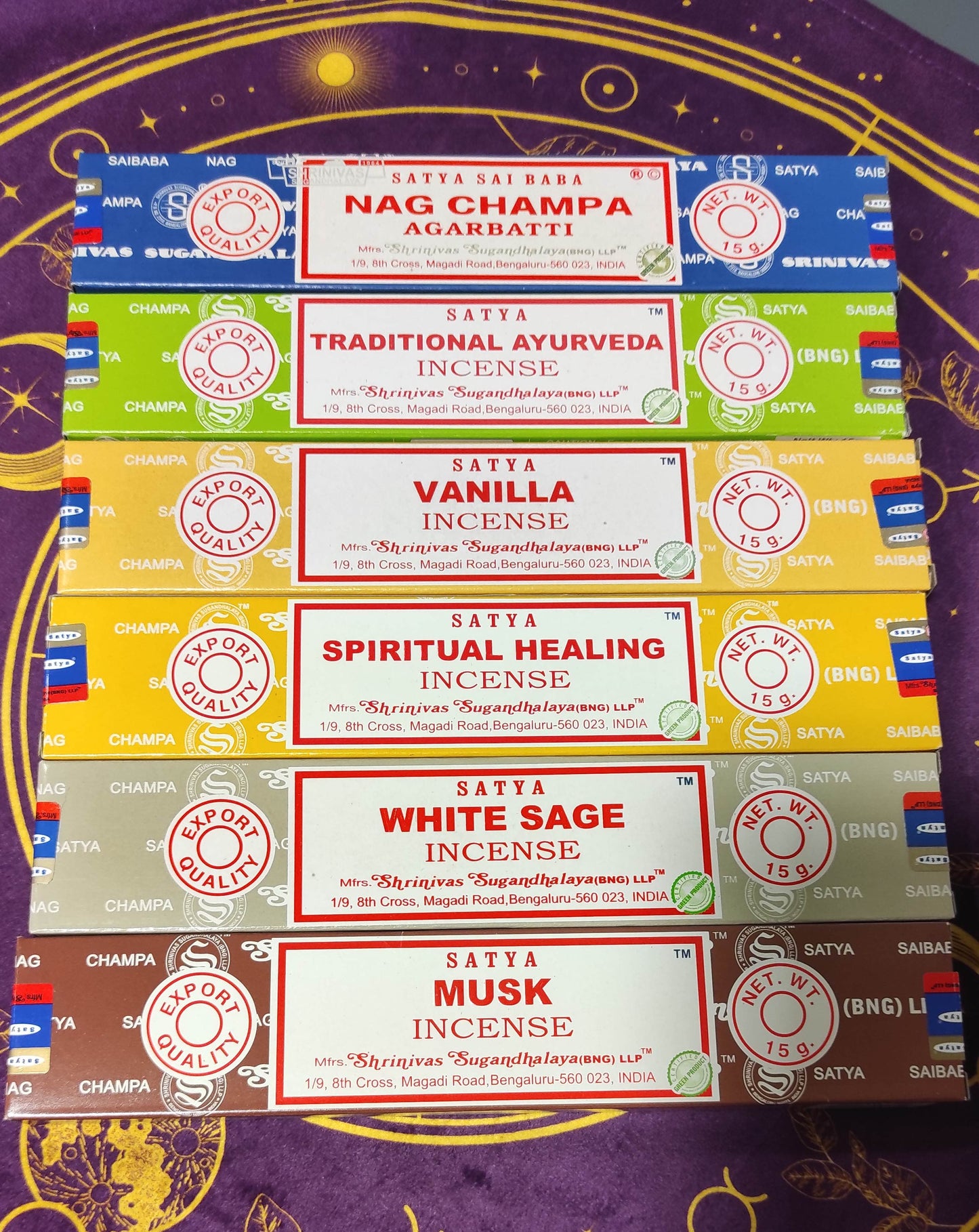 Encens TRADITIONAL AYURVEDA  - Satya - 15 g