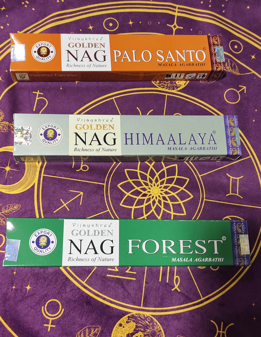 Encens  HIMAALAYA Golden Nag 15 g