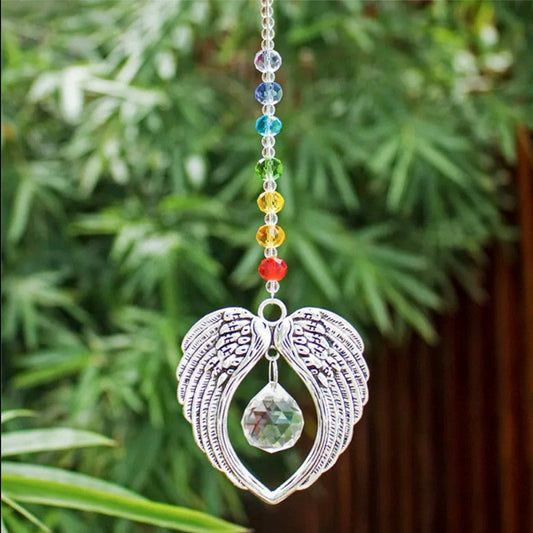 Attrape-soleil en cristal Ailes d'Amour