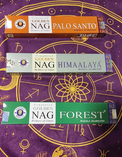 Encens FOREST - Golden Nag - 15 g