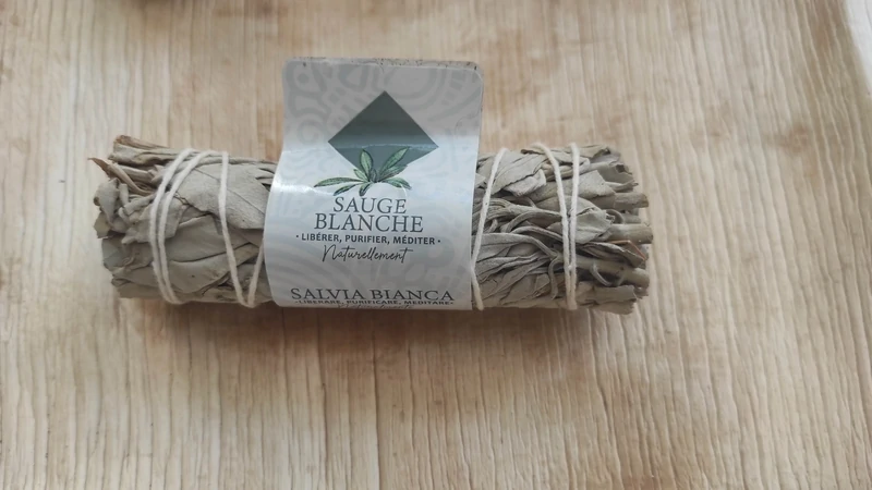 Bâtonnet de Sauge Blanche à Brûler