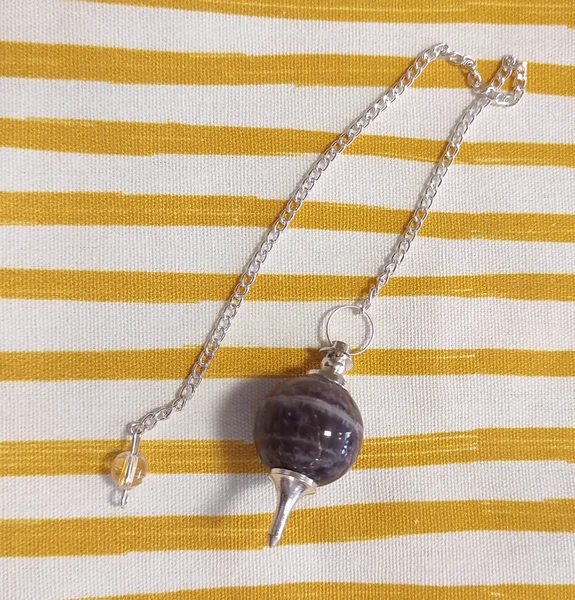 Pendule Séphoroton en améthyste