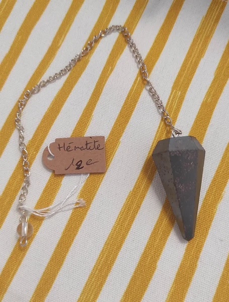 Pendule en hématite